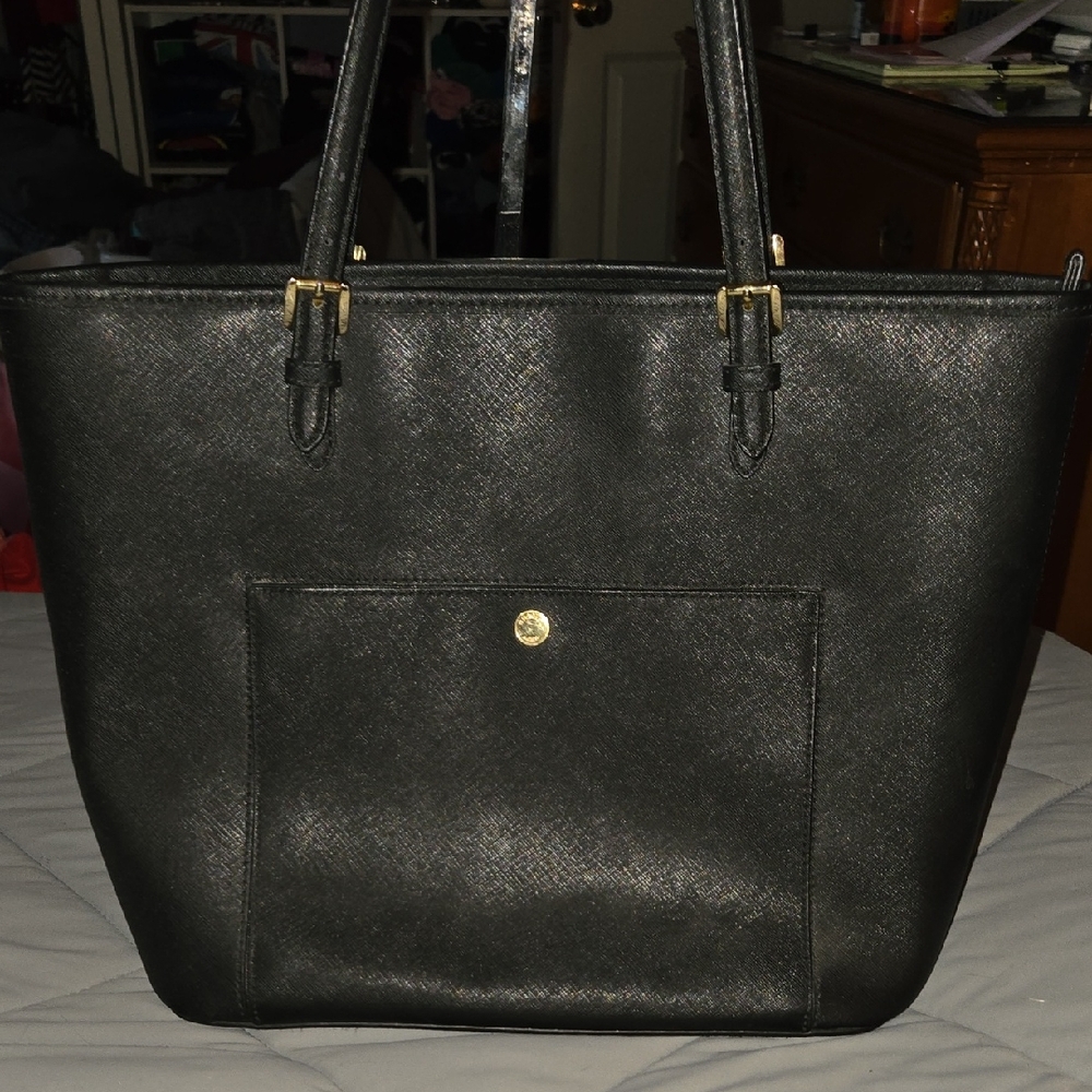 Michael Kors Medium Jet Set Snap Pocket Tote bag No Call Outs